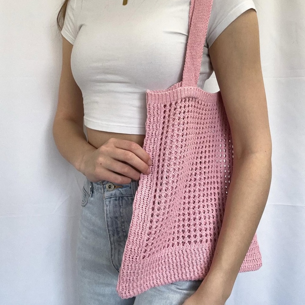 Princess Polly crochet tote bag